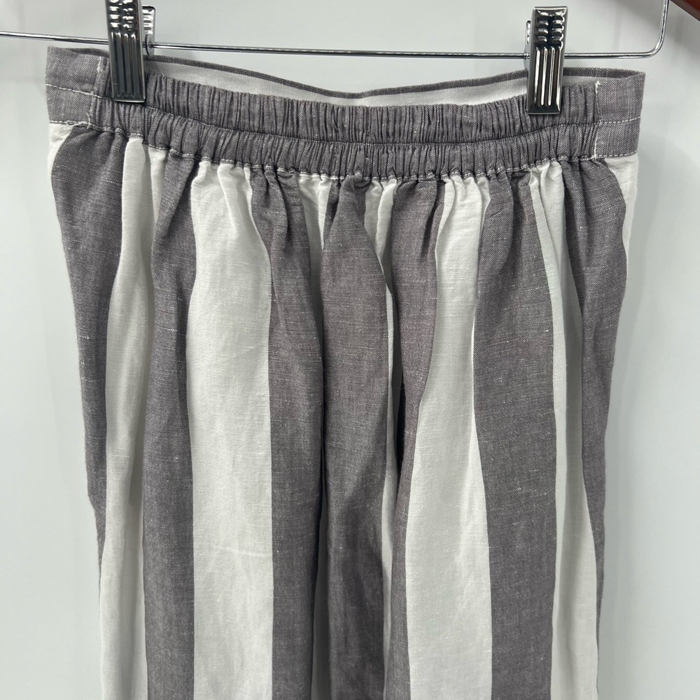 Madewell stripe overlay midi skirt - Picture 5 of 8